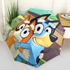 1pc Bluey Dogs Open/Close Folding Umbrella - Raining Gear for Travel Umbrella, All- Portable Umbrella for & Men 8-Rib yy251229048