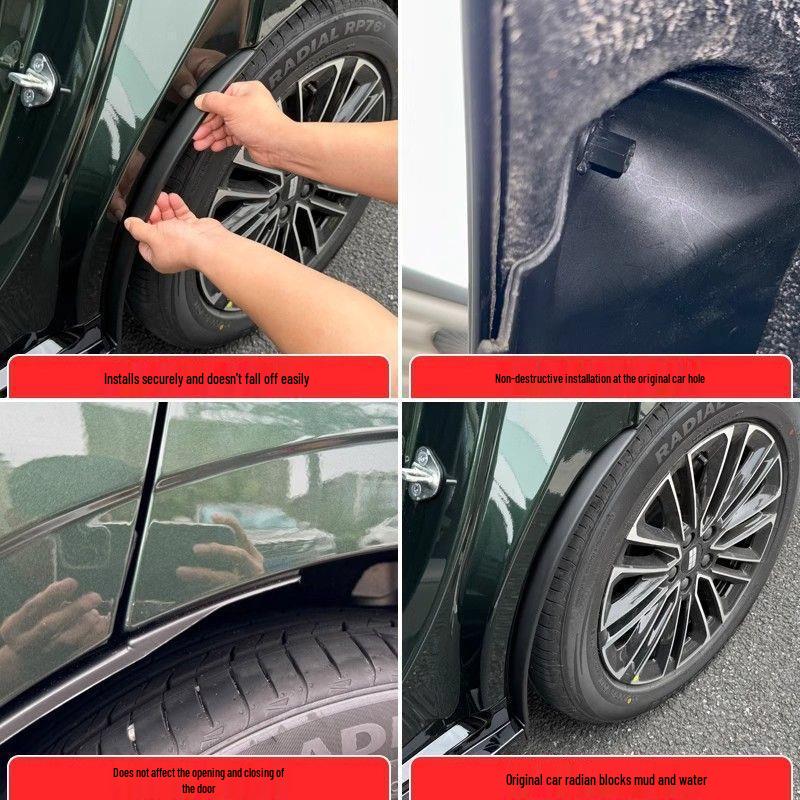 Geely Xingyao 8 Inner Fender Mudguard - Anti-Mud & Sand Flaps for Exterior Modification