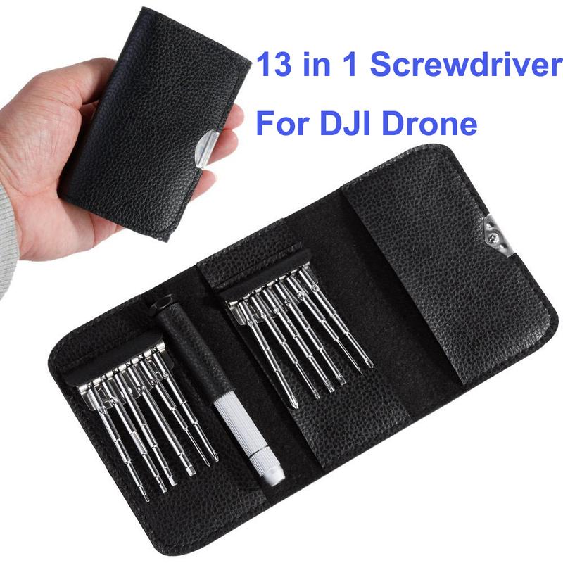 13-in-1 Komplettes Schraubendreher-Reparaturwerkzeug-Set für DJI Mavic Mini 1/2/SE Air 2/2S Pro Spark Phantom 3 4 Pro RC-Drohnenzubehör
