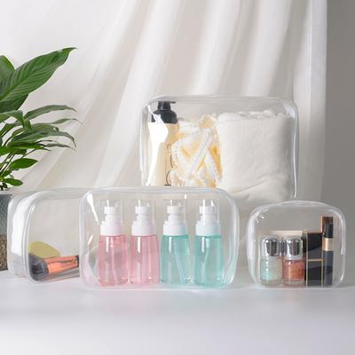 Transparent Pvc Bags Travel Organizer Clear Makeup Bag Beautician Cosmetic Bag Beauty Case Toiletry Bag Make Up Pouch Wash Bags