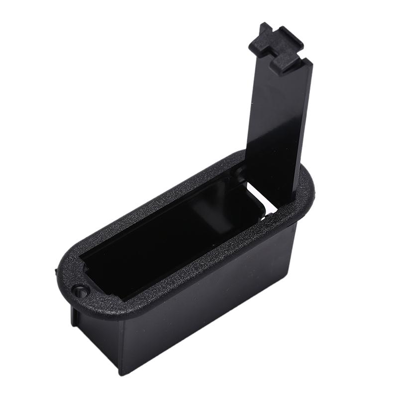 9V Black Pickup Battery Cover Case Holder Box For Guitar Bass Musical Instrument