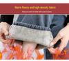 2023 Women's Korean Style Fleece-Lined High-Waisted Wide-Leg Jeans - Winter Slimming, Versatile, Loose, Straight-Leg Trend