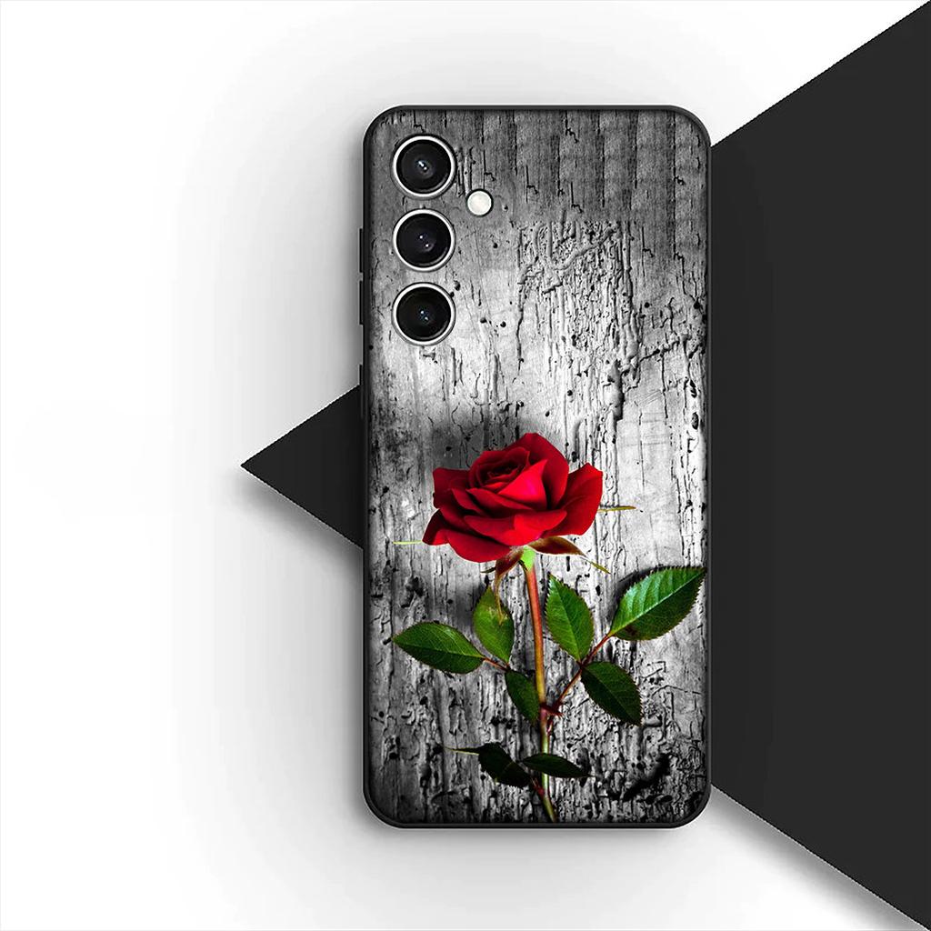 Cover for Xiaomi Poco C75 C65 C85 X7 X6 M8 F7 F8 Ultra F6 Pro Casing Phone Case Red Rose Flower Elegant Bloom Pink Peony