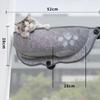 Sunny Window Seat Nest Cat Window Hammock With Cushion Pet Kitty Hanging Sleeping Bed With Strong Suction Cups Pet Cats