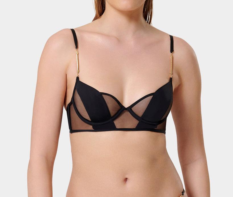 European & American French-Style Sexy Bra Set: Wearable As Outerwear, Thin & Supportive