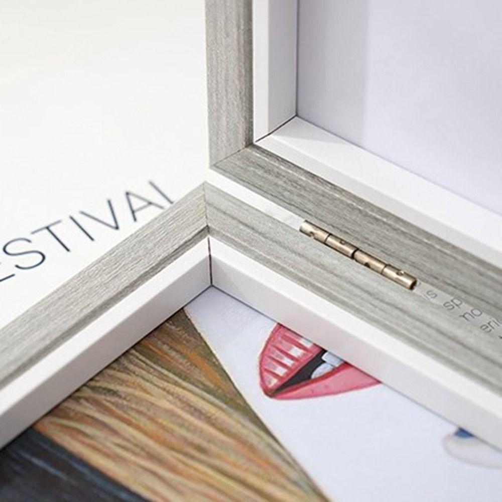 Rectangular Foldable Hinge Photo Frame Creative Combination Folding Frame Desktop Decoration