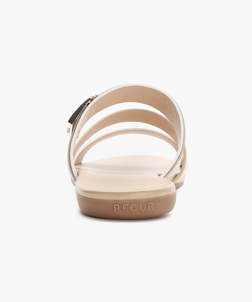 Recur Ecur Anello Modern Triple Slide Sandals Skin 1251