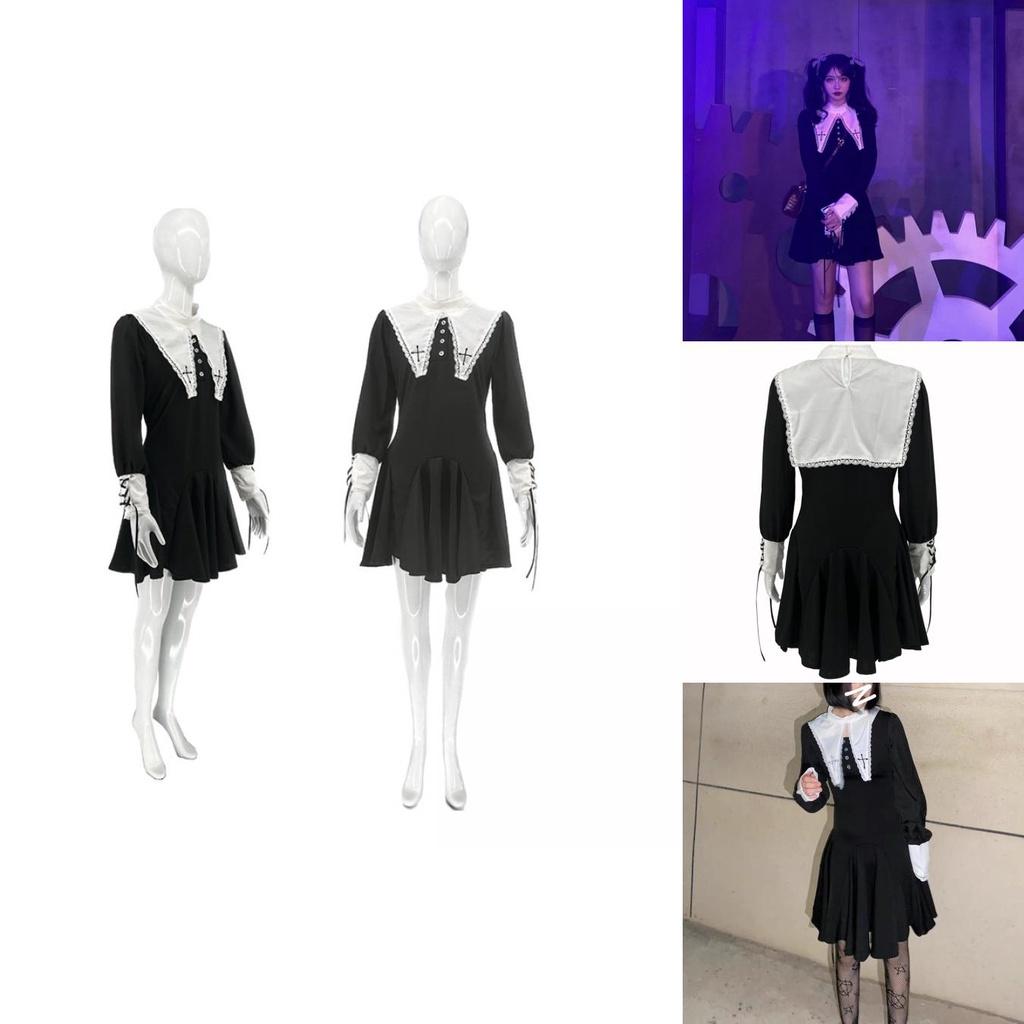 Exquisite Lolita Nun Costume For Adults Perfect For Role-playing Games
