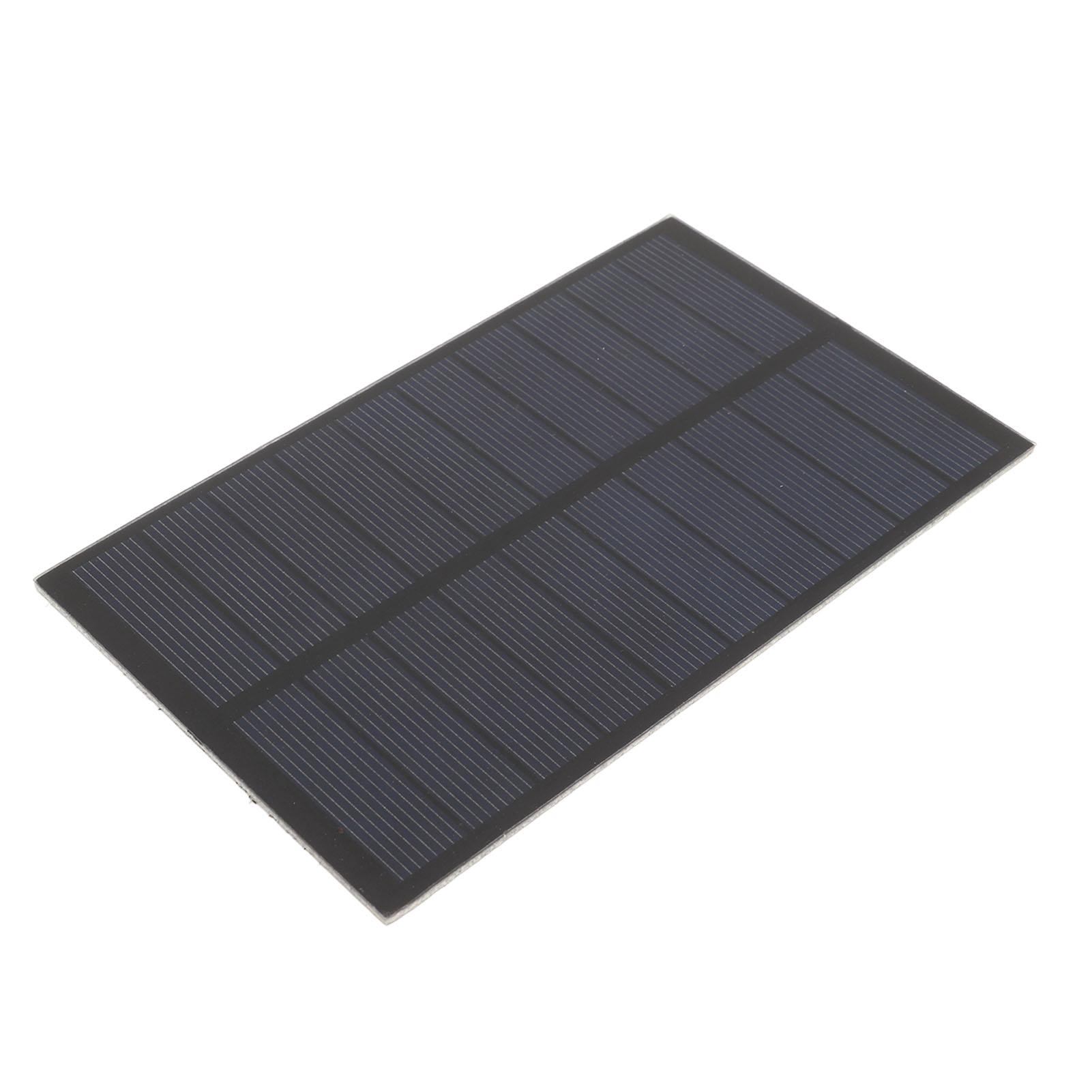 

Мини солнечная панель 1,5 Вт 5 В Поликристаллический кремний Тонкая Портативная Легкая Солнечная панель Зарядное устройство для