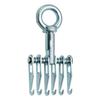 6 Finger Claws Hook Auto Body Repair Tool with Lifting Rings Car Body Dent Puller Claws Hook for Dent Removal Puller Tool