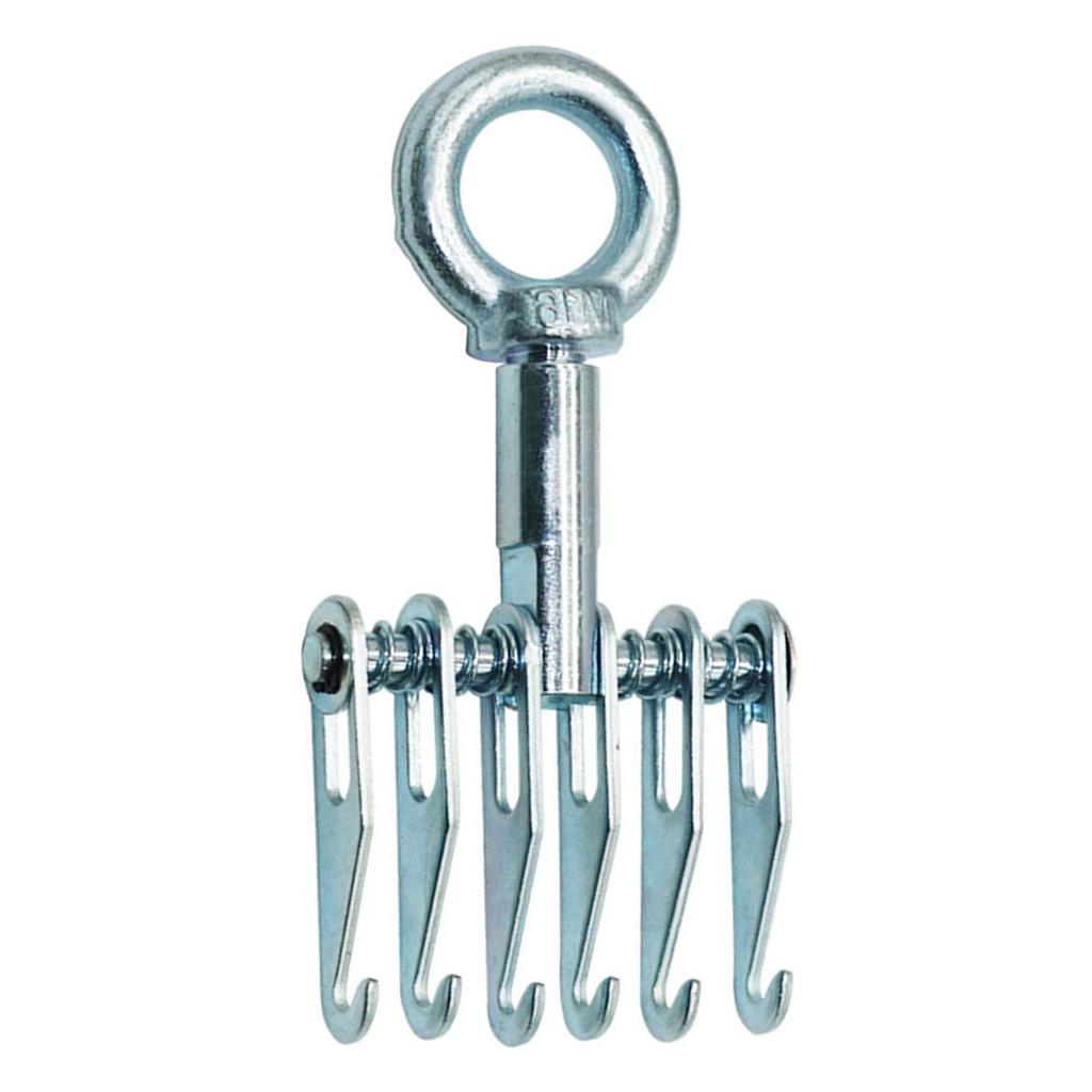 6 Finger Claws Hook Auto Body Repair Tool with Lifting Rings Car Body Dent Puller Claws Hook for Dent Removal Puller Tool