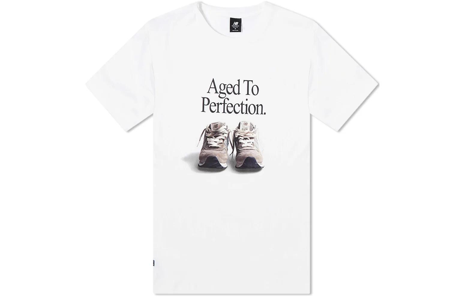 New Balance Athletics Legacies Perfection T Shirt MT23569-WT S