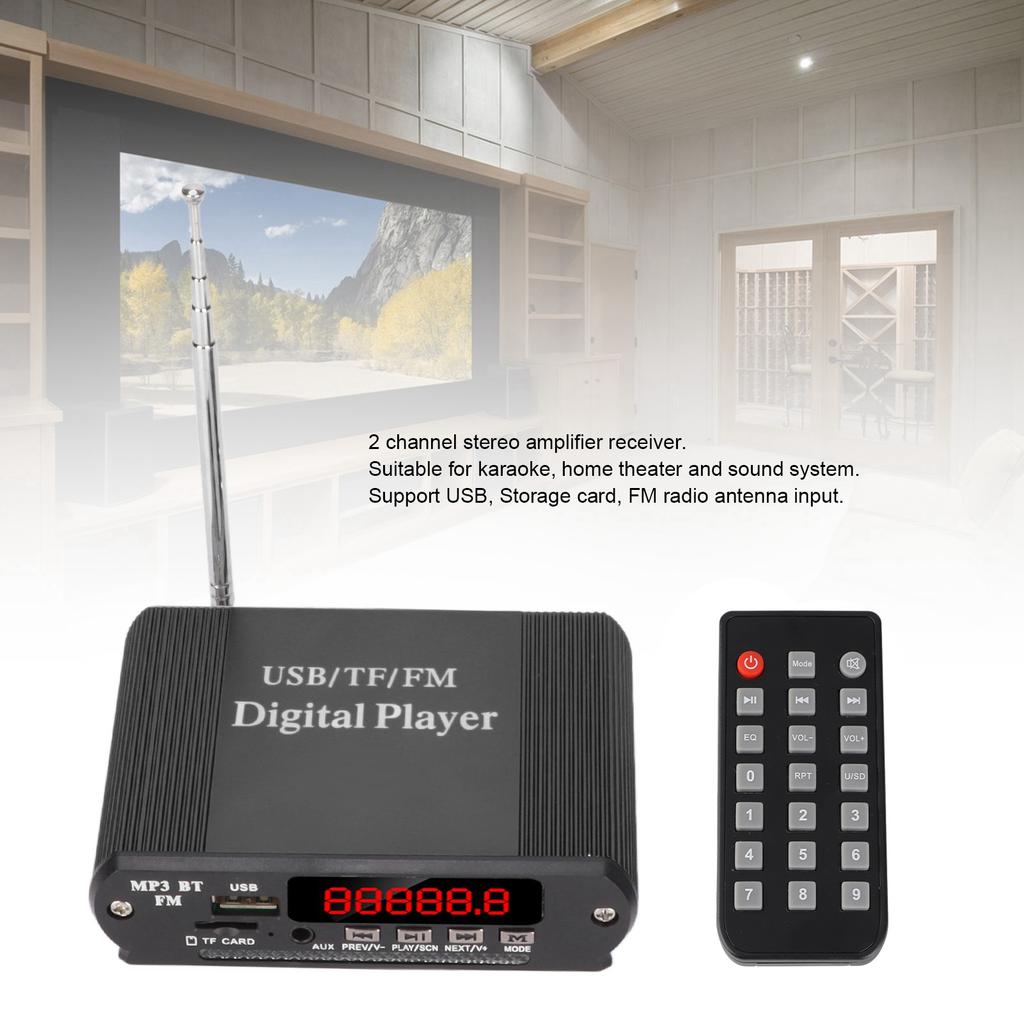 3 in 1 Pow Amplifi MP3 Play Radio Pow Amplifi Wireless 5.0 Remote Control Music Play