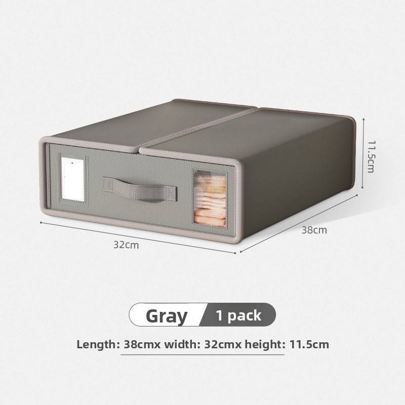 Modern Minimalist Oxford Cloth Foldable Storage Box For Bedroom Closet Organization