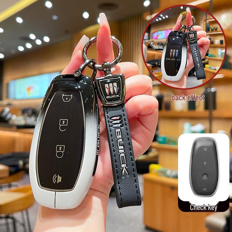 Compatible Key Case for 2026 Buick Vision L7 Model - Remote Control Shell with Buckle