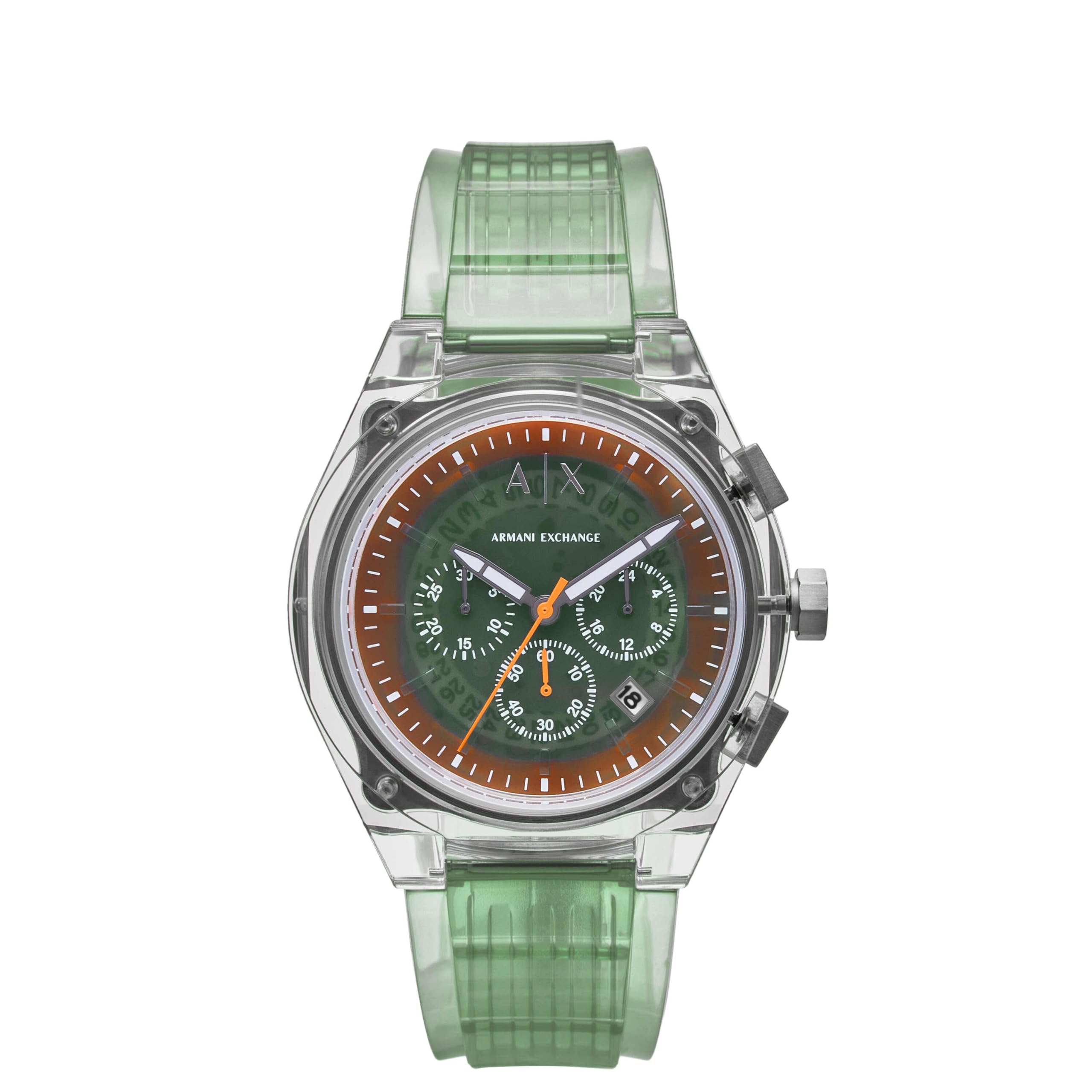 

Часы Armani AX4165 зеленые [AX Exchange] мужские зелёный