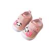 Baby Toddler Cartoon Soft Sole Shoes With Velcro For Boys Girls Kids Walkers