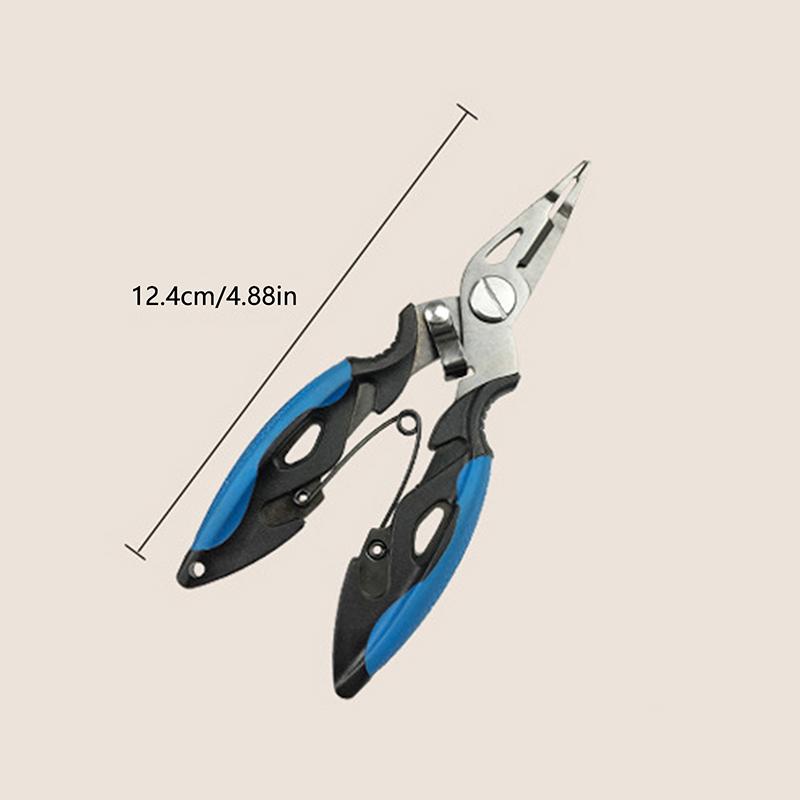 Multifunctional Fishing Pliers 420 Stainless Steel Body Scissors Line Lure Cutter Hooks Remover Outdoor Fishing Tackle Tools