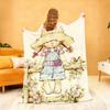 Cartoon S Sar Ah K Kay Blanket For Soft Throw Blanket for Picnic Bed Sofa Home Bedroom Cozy Warm Comfortable
