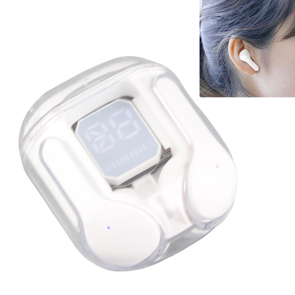 Wireless Earphones Noise Reduction Headphone Digital Display Rechargeable
