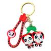 Panda Keychain: Cute Fruit Backpack Pendant & Student Gift