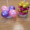 1/2Set Transparent Balloon Arch Bracket with Base Balloon Decor Items  Party Supplies