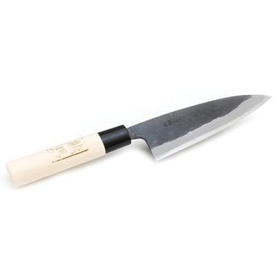 Ryoma Küchenmesser Schwarz-Geschmiedet Bootförmig (Kleines Messer) Stahl-laminiert / 62-2914-91