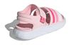 adidas Duramo Sandals Athleisure Slip Resistant Cushioning Quick Dry Children's Sandals Pink Kids' ID3534