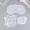 Face Paint Stencils Professional Body Art Paint Stencils Reusable For Adults Kids Easily Use Templates For Parties Makeup Tools