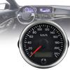 Tachometer Rostfrei 2 In 1 ABS Universal 85mm Tachometer für Außen 12/24(v) 2