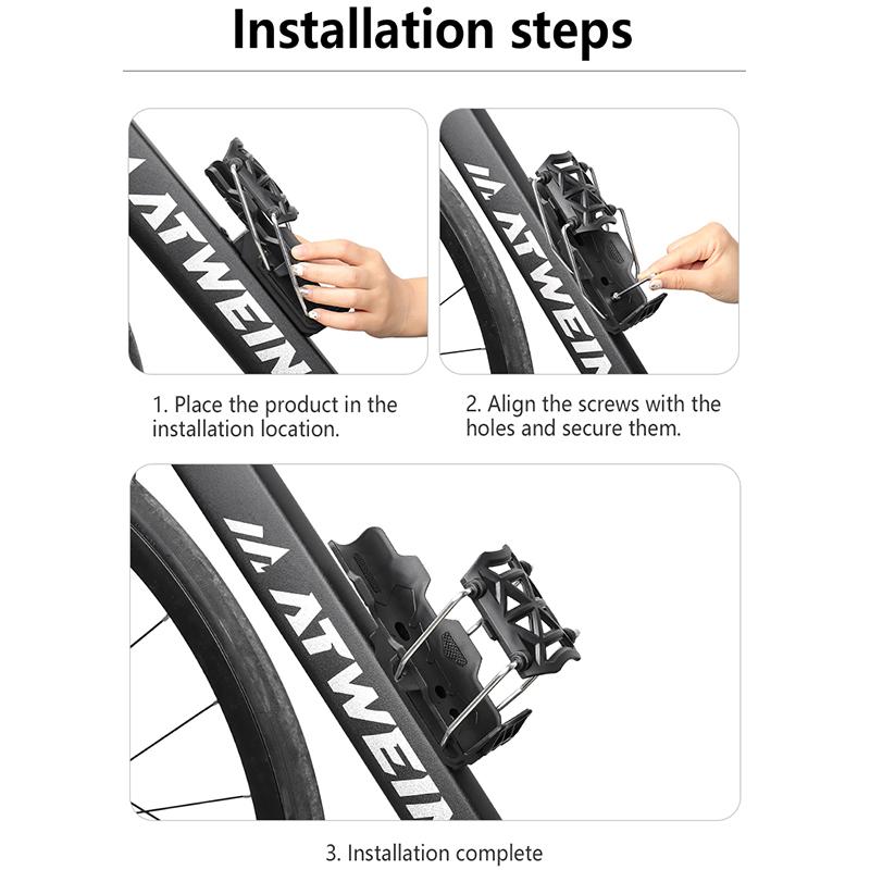 360 Degree  Rotation Bike Cup Holder Universal For Road Cycling Motorcycle Motorbike Adjustable Handlebar Mount Water Bottle Cage