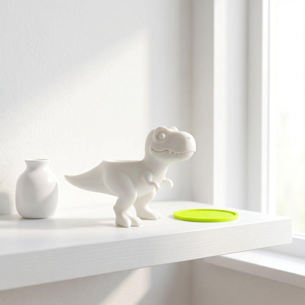 Ornamente Dinosaurier Blumentopf Lustiger T-Rex Pflanzgefäß Kleiner Gegenständehalter Pflanzen Pflanzgefäß Tisch