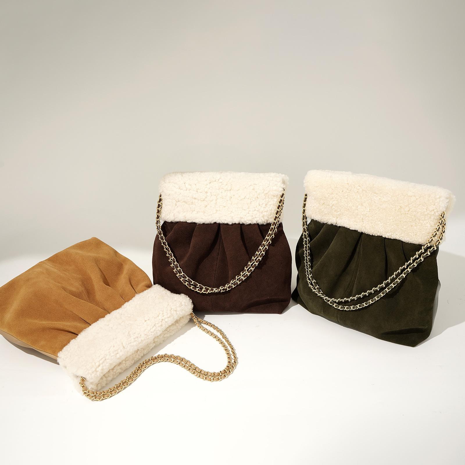 

New Chain Tote Bag Fashionable Shoulder Messenger Niche Bag