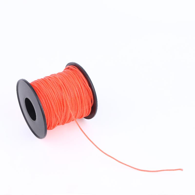 50M/Rolle Rote Markierungs-Bauleine Maurerleine Garten-Basteldraht Camping Kletter-Campingseil Wander-Wäscheleine