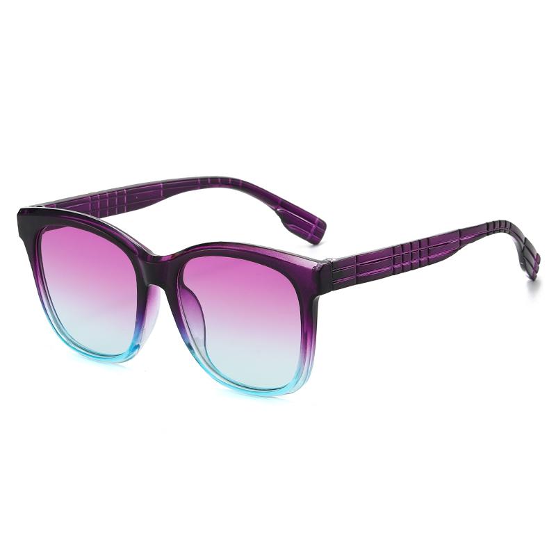 Fashion Retro Oval Sunglasses For Women And Men Classic High-end Design Outdoor Shade Eyewear