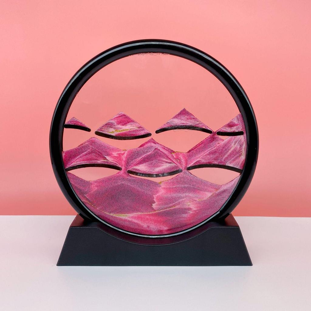 3D Quicksand Painting Ornament - Small Hill Home Decor & Stress Relief Gift