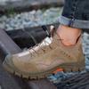 Work Shoes Boots Men Women Steel Toe Safety Boots Breathable Mesh Work Sneakers Anti-Smash Safety Shoes Man Construction Shoes