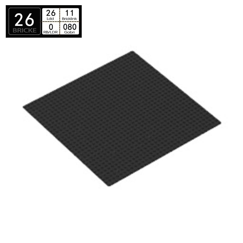 BRICKE 32x32 Building Blocks Baseplate Compatible with Lego 3811