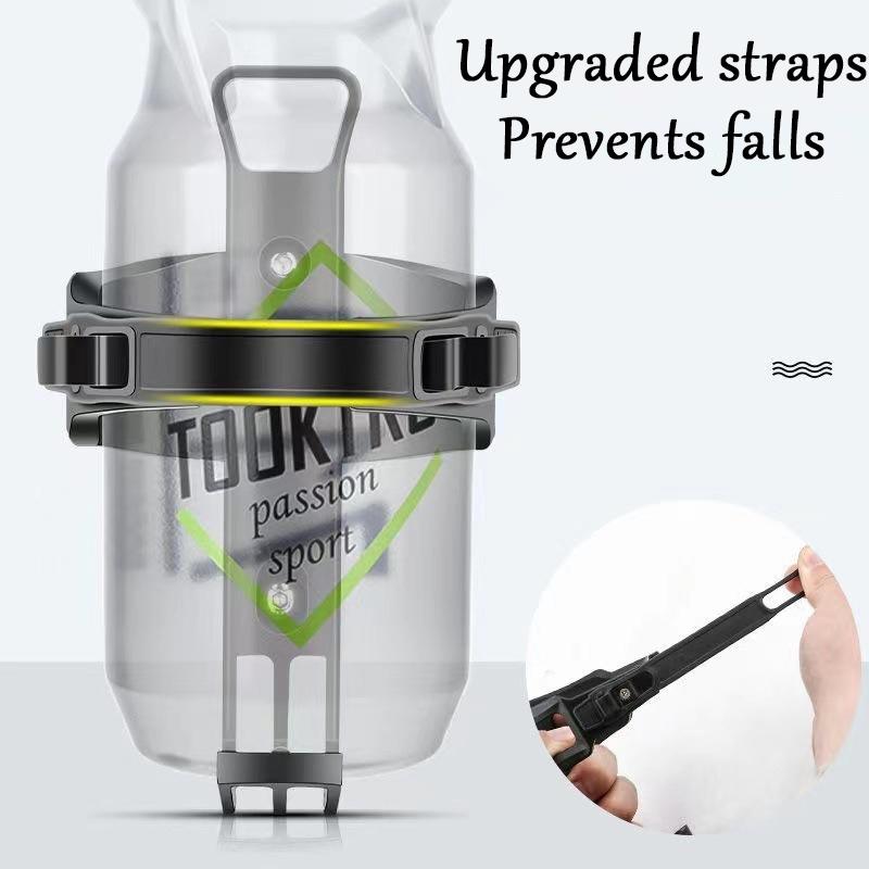 Rotatable Bike Water Bottle Cage Universal Cycling Beverage Holder Adjustable Grip for MTB Road Bike Kids Bicycle Motorcycle