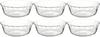 Heat-Resistant Glass Small Bowl/Dish/Custard Cup, 430ml, Set of 6, BC465