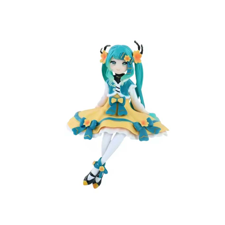 Hatsune Miku Anime Figure Toy Flower Fairy Collection Miku Kawaii Cartoon Pvc Action Figurine Model Doll Birthday Gifts Kid