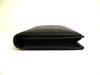 Authentic BVLGARI Man Black Leather Flap BIfold Long Wallet #a897  Refurbished