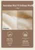 Women's Wool Cable Knit Sweater with High Collar - Thick, Cozy, and Loose Fit for Autumn/Winter