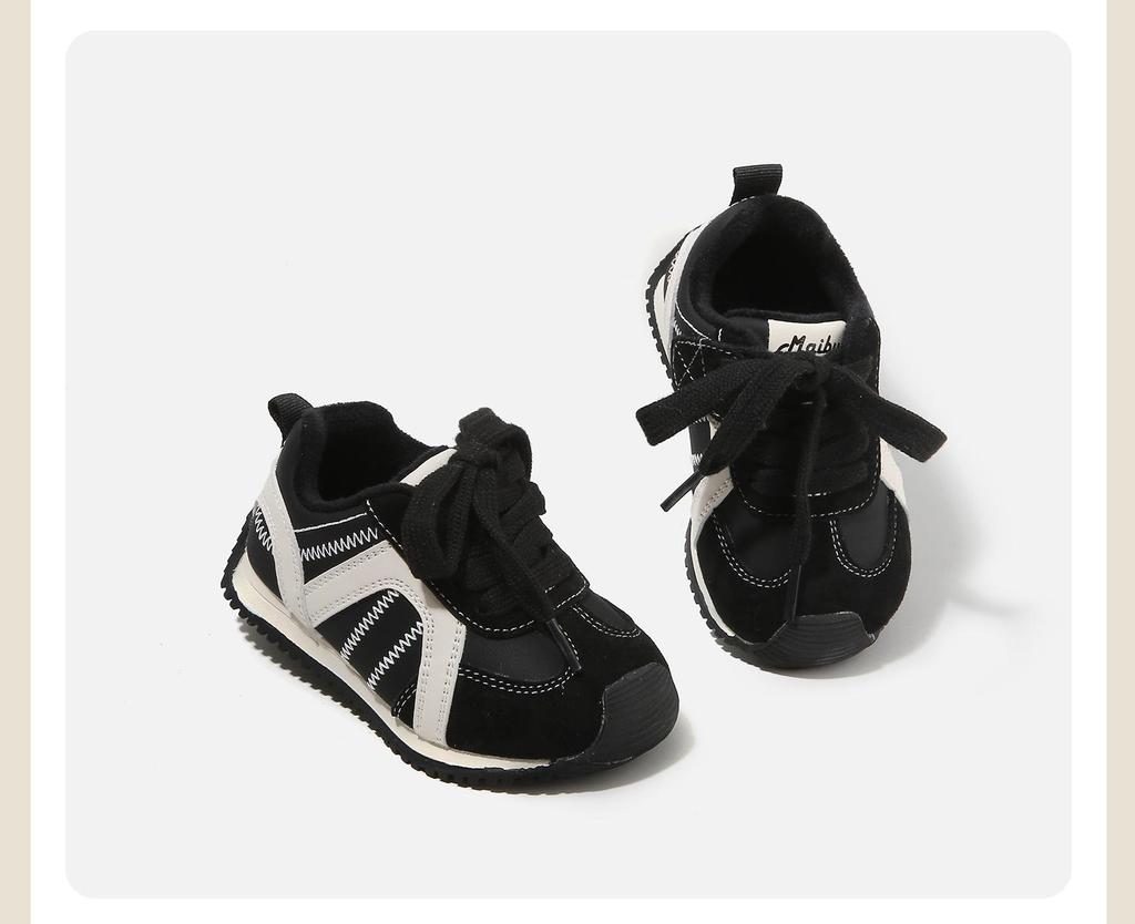 Zimowe buty niemowlęce z miękką podeszwą - Wyściełane aksamitem, Unisex, Styl codzienny i sportowy