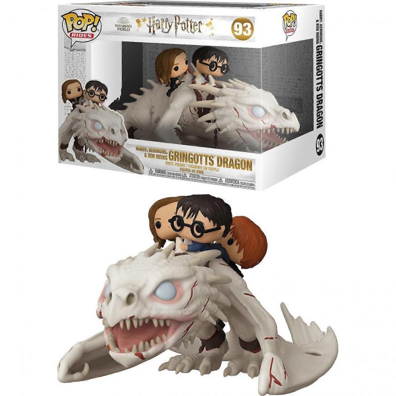 

Harry Potter Gringotts Dragon Toy with Harry, Ron, Hermione Figures