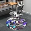1PC Gaming Controllers Office Round Area Rug, Indoor Mat Suitable ForOffice, Under Office Chairs Bedroom Living Room Home Decor, Room Deco, D131