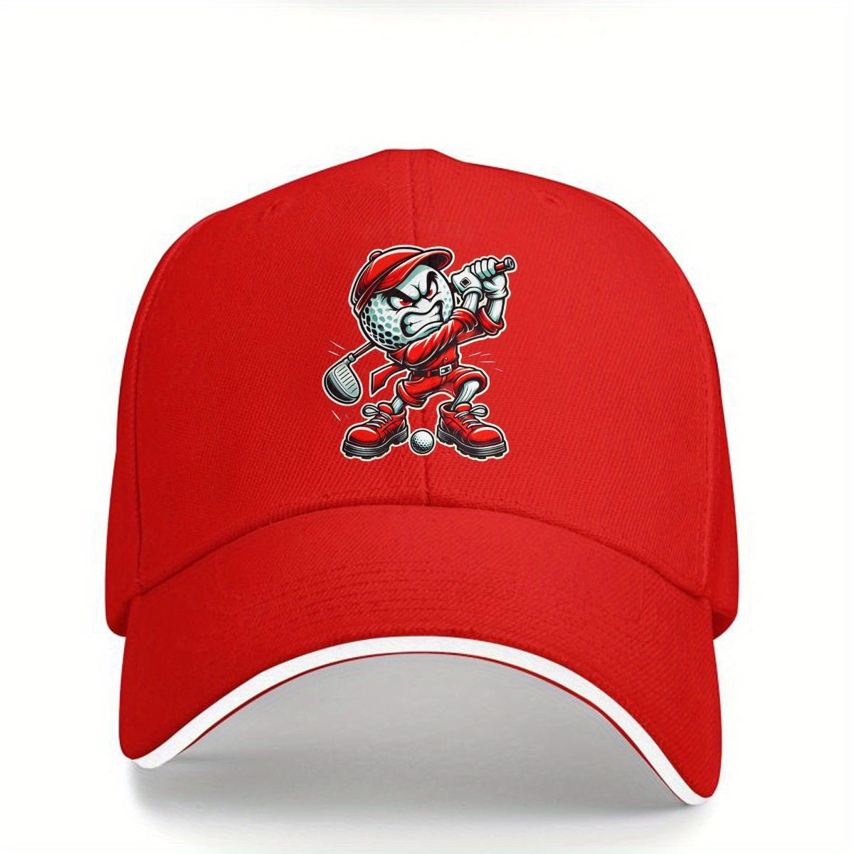 Mens Trucker Cap Lightweight Breathable Mens Trucker Cap  Adjustable Casual Baseball Cap Golf Cap One Size