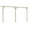 Pérgola de Jardim 410 x 40 x 203 cm Madeira