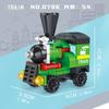 8 Small Particle Building Blocks For City Vehicles, Cars, Cranes, Fire Trucks, Puzzle Toys, Holiday Gifts For Boys