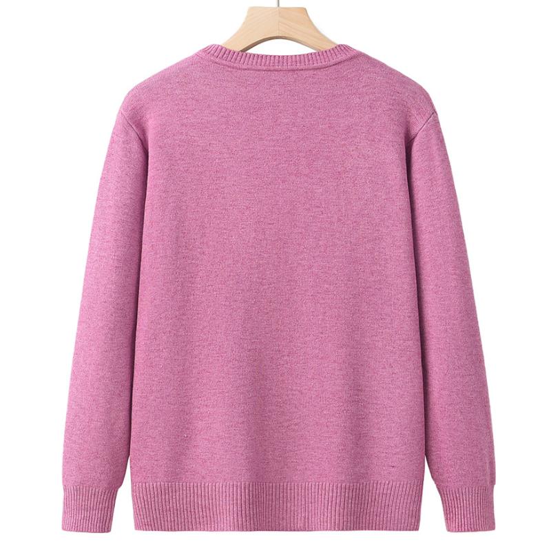 Plus-size Spring and Autumn 2024 New Women's Thin Coat Comfortable Casual Fashion Loose V-Collar Coat Women's Coat